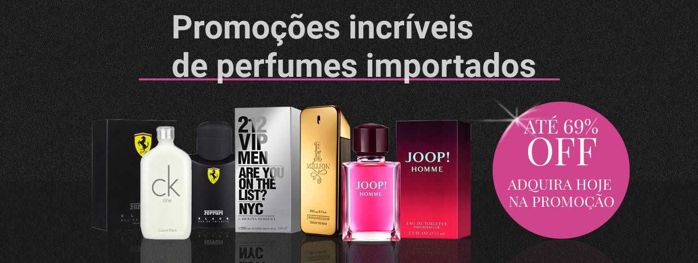 Perfumes em promoo